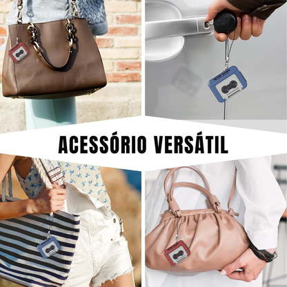 Chaveiro Gravador de Voz Retrô Mini – Fita Cassete